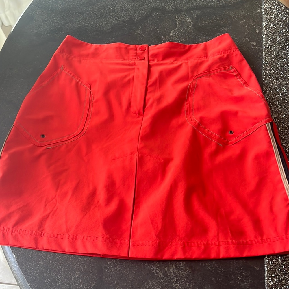 EUC TAIL red tennis/pickle ball athletic skirt size 2